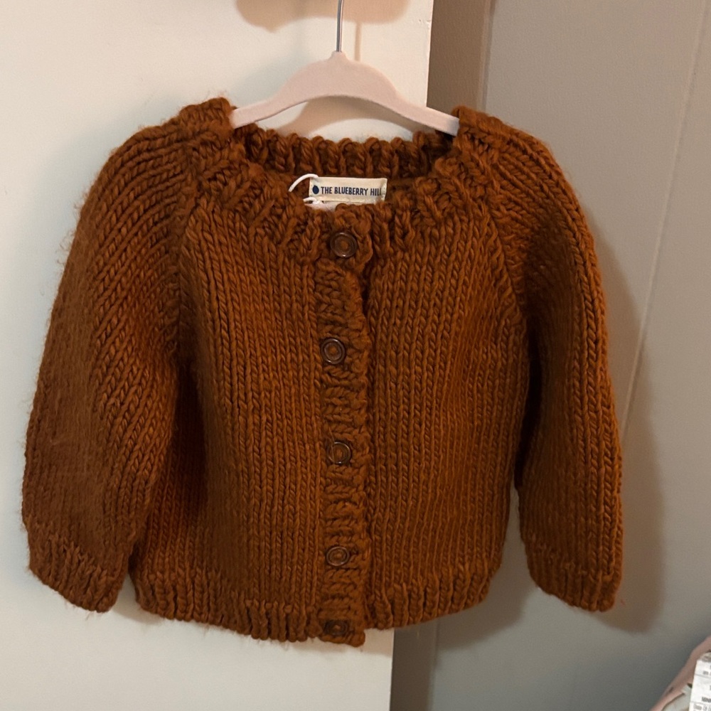 The Blueberry Hill Kids Brown Sweater